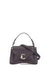 Coccinelle C-me Foldove Top Medium Tote Bag In Purple