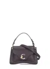 Coccinelle C-me Foldove Top Medium Tote Bag In Purple