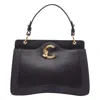 Coccinelle C-me Bimateri Crossbody Bag In Black