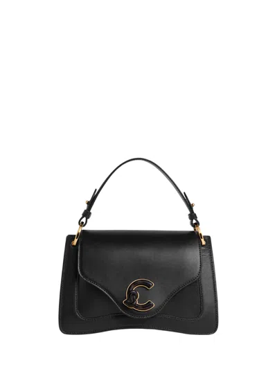 Coccinelle C-me Calf&marb Small Bag In Black