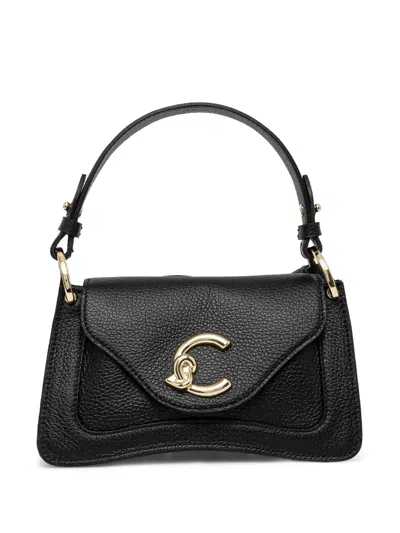 Coccinelle Small C-me Tote Bag In Black