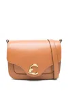Coccinelle C-me Crossbody Bag In Brown