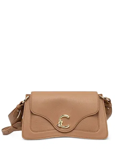 Coccinelle C-me Crossbody Bag In Brown