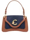 Coccinelle C-me Denim Bags In Blue
