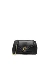 Coccinelle C-me Fluffy Bag In Black