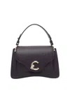 Coccinelle C-me Logo-plaque Top-handle Tote Bag In Purple