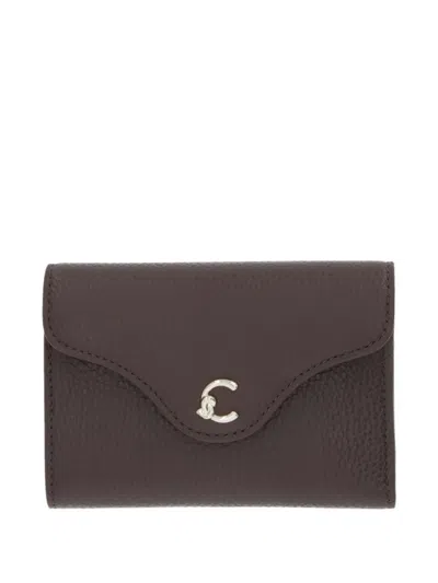Coccinelle C-me Leather Wallet In Brown