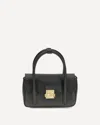 Coccinelle Mini Top-handle Tote Bag In Black