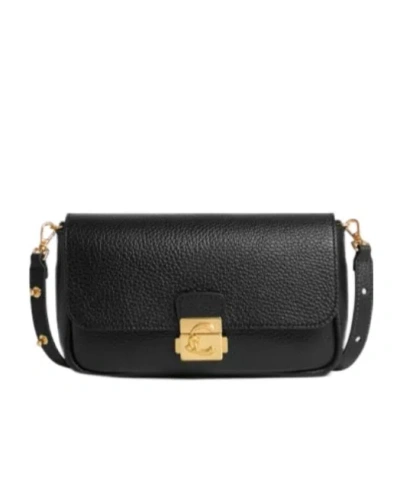 Coccinelle C-me Lock Mini Clutch Bag In Black