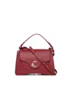 Coccinelle Red Leather Women Handbag In Red
