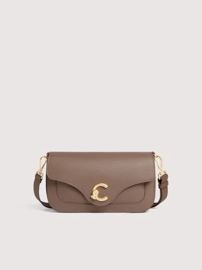 Coccinelle C-me Medium In Brown