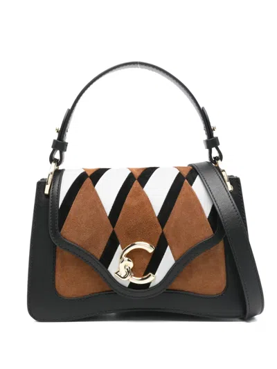 Coccinelle C-me Satchel Bag In Brown