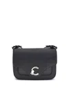 Coccinelle C-me Shoulder Bag In Black