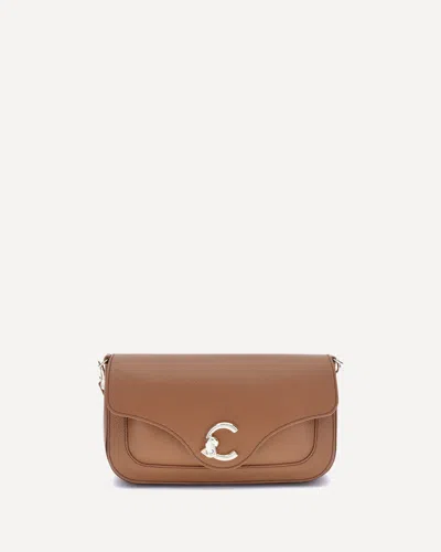 Coccinelle C-me Shoulder Bag In Brown