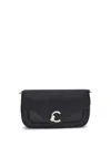 Coccinelle C-me Medium Shoulder Bag In Black
