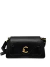 Coccinelle C-me Crossbody Bag In Black