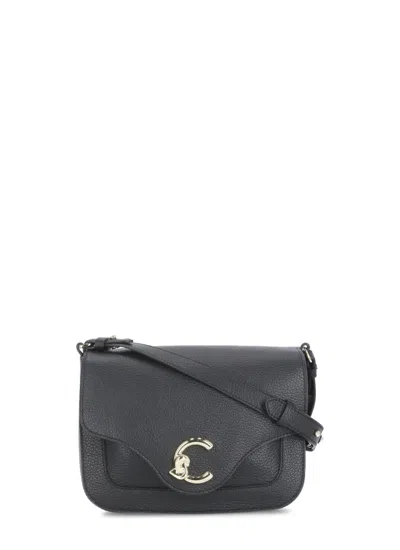 Coccinelle C-me Shoulder Bag In Black