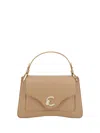 Coccinelle C-me Handbag In Sand