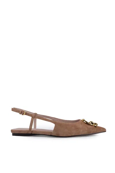 Coccinelle C-me Slingback Sandals In Suede