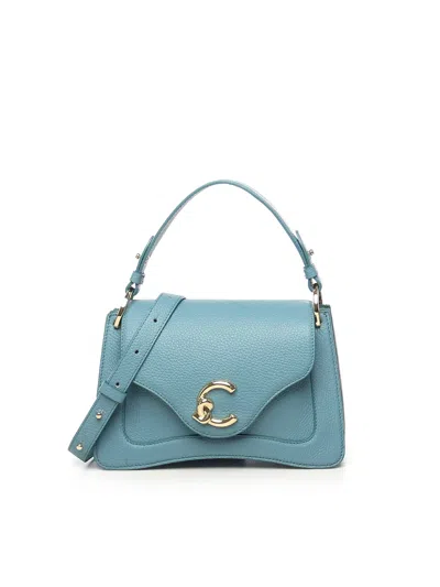 Coccinelle C-me Small Bag In Blue
