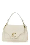 Coccinelle C-me Small Tote Bag In White