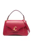 Coccinelle Red Leather Women Handbag In Red