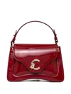 Coccinelle C-me Medium Leather Handbag In Red