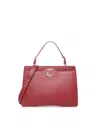 Coccinelle C-me Tote Bag In Red