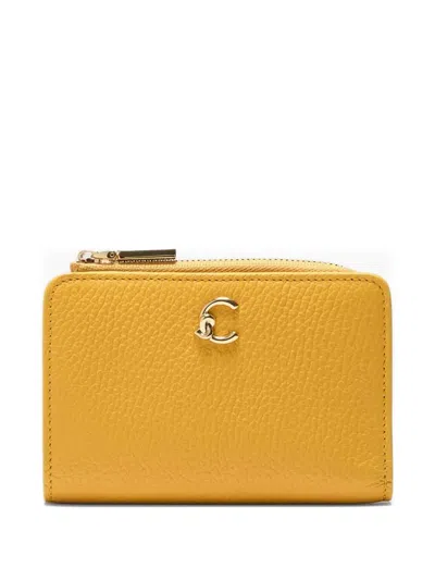 Coccinelle C-me Wallet In Yellow