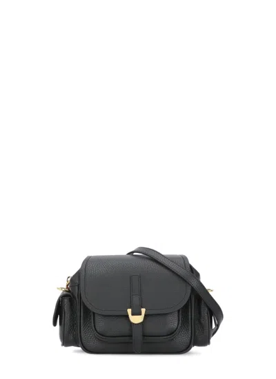 Coccinelle Campus Mini Bag In Black