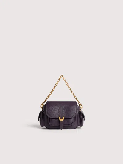 Coccinelle Campus Mini In Purple