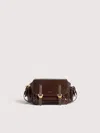 Coccinelle Campus Shiny Small In Brown