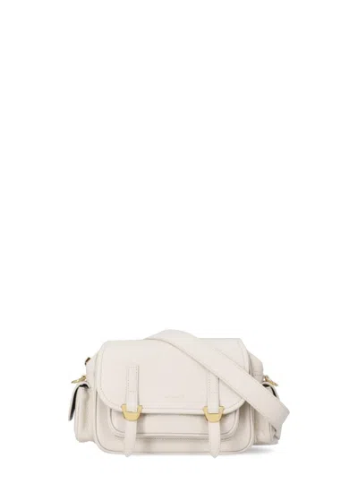 Coccinelle Campus Small Bag In Neutrals