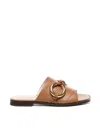 Coccinelle Carmy Smooth Flat Sandals