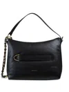 Coccinelle Chain-strap Shoulder Bag In Black