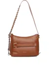 Coccinelle Chain Strap Shoulder Bag In Brown