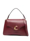 Coccinelle Cherry C-me Medium Satchel In Red