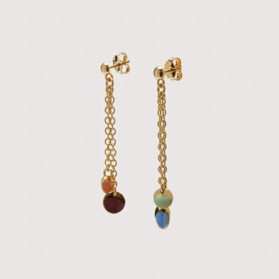 Coccinelle Cherry Set In Gold/multicolor