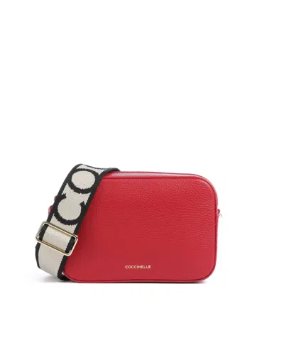 Coccinelle Chic Mini Handbag In Red