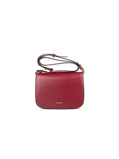 Coccinelle C-me Crossbody Bag In Red