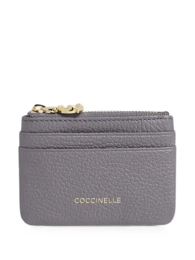 Coccinelle C-me Small Card Holder In Gray