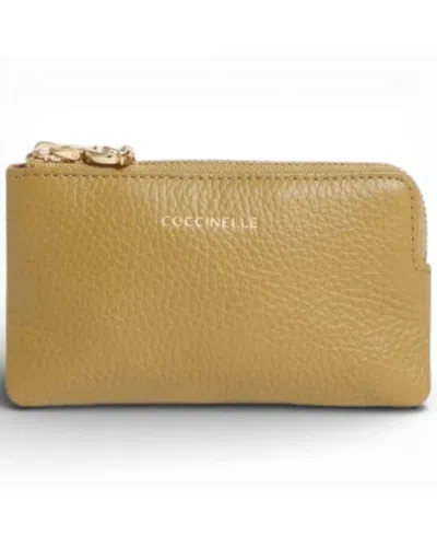 Coccinelle C-me Softy Women Green Seagrass Leather Wallet