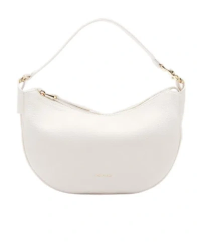 Coccinelle C-easy Small Shoulder Bag In White
