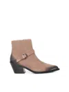 Coccinelle Connie Suede Ankle Boots In Brown