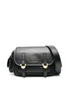 Coccinelle Medium Campus Crossbody Bag In Black