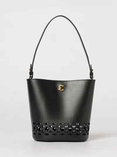 Coccinelle Nikla Cut-out Mini Bag In Black