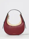 Coccinelle Shoulder Bag  Woman Color Multicolor In Burgundy