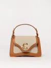 Coccinelle C-me Canvas Small In Natural