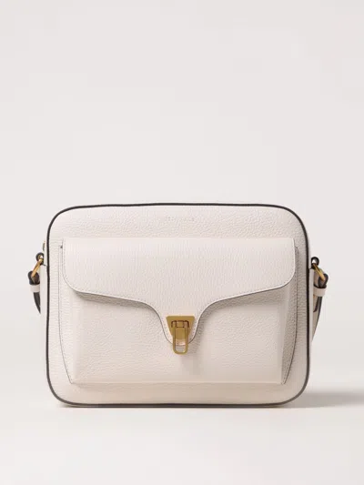 Coccinelle Crossbody Bags  Woman Color White