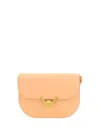 Coccinelle Dew Shoulder Bag In Tangerine